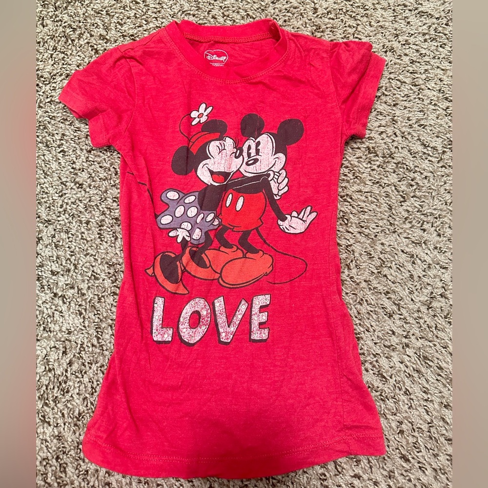 Kids Disney top size s-6/6x